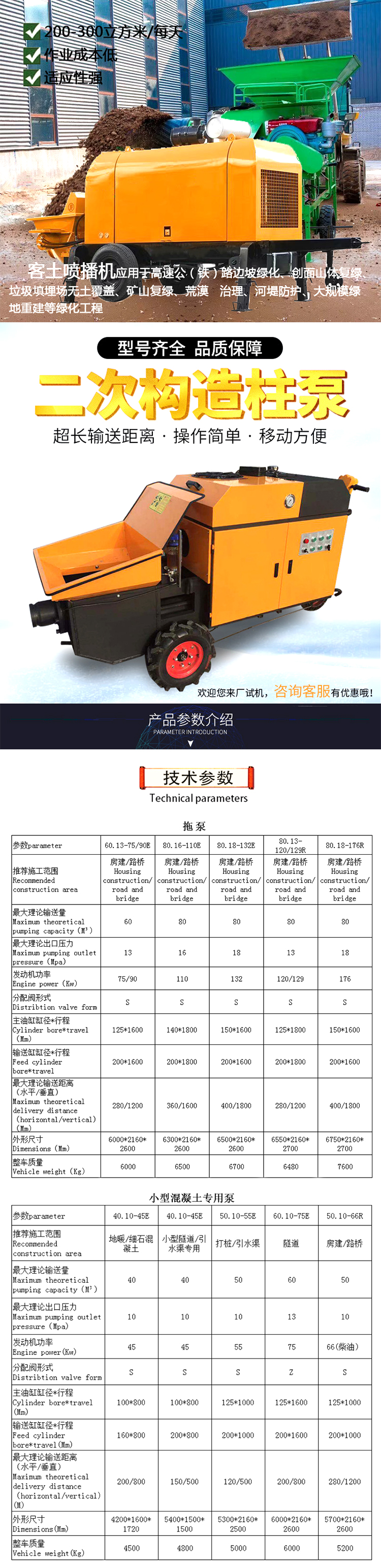 柴油拖泵、電機(jī)拖泵、拖泵、強(qiáng)制式拖泵、隧道拖泵、細(xì)石混凝土泵、砂漿泵、碎石泵、地泵